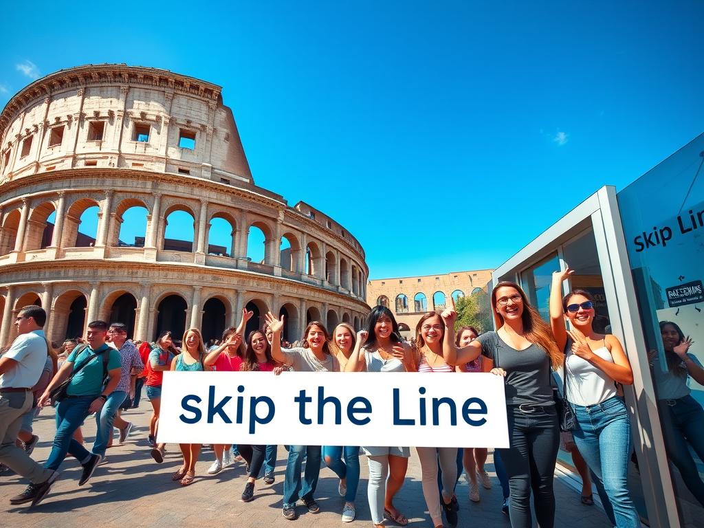 Skip the line